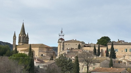 Découverte de VALLIGUIERES avec Christiane pour guide